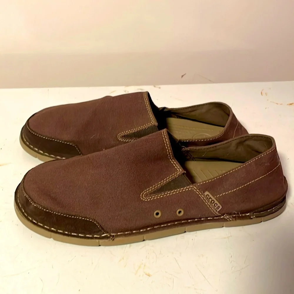 Crocs Cabo loafers mens 13